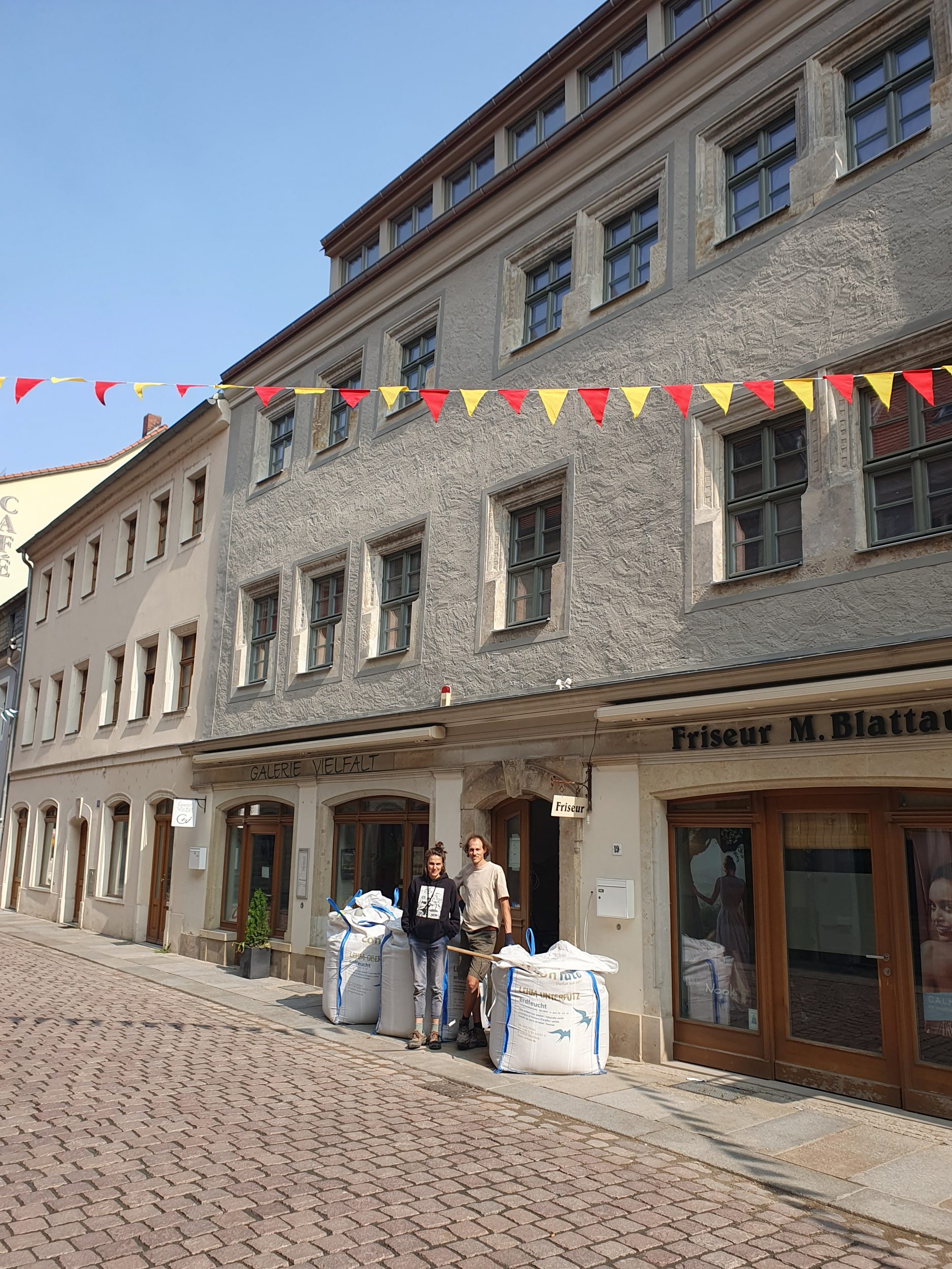 Sanierung eines denkmalgeschützten Renaissancegebäudes in Pirna